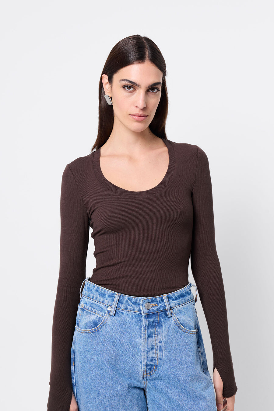 Lincoln Top · Chocolate