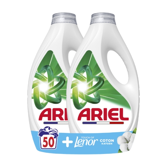 Ariel +Touch of Lenor 棉物护理洗衣液(2.25L)