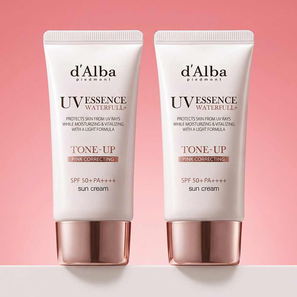 d'Alba 粉色防晒霜65ml*2
