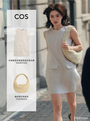 亚麻连衣裙