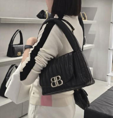  Monaco 小号肩包 钢灰色