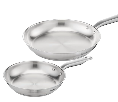 Tefal 不锈钢煎锅2件套