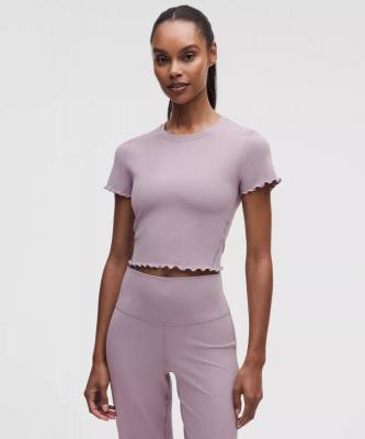 lululemon Align 短袖T恤 荷叶边