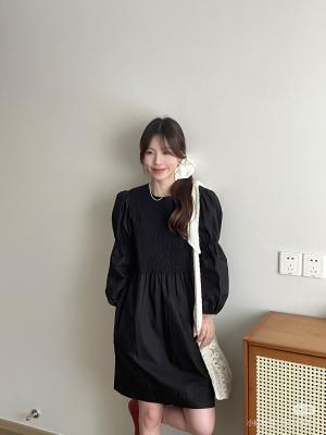 Cotton Poplin 褶裥短裙