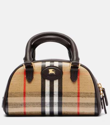Highlands Mini Burberry 格纹托特包