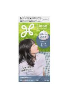 花王奶油泡泡染发#冰蓝