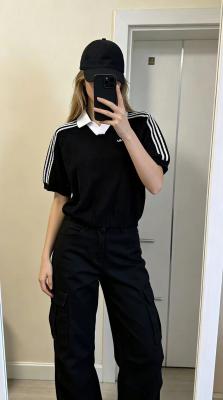 网眼宽松Polo衫
