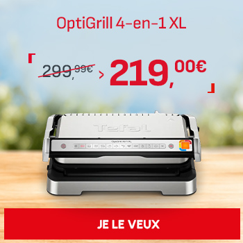 OptiGrill 4合1 XL GC784D10 智能烧烤炉 - 12个程序