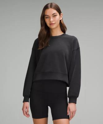 Lululemon Softstreme 短款宽松卫衣