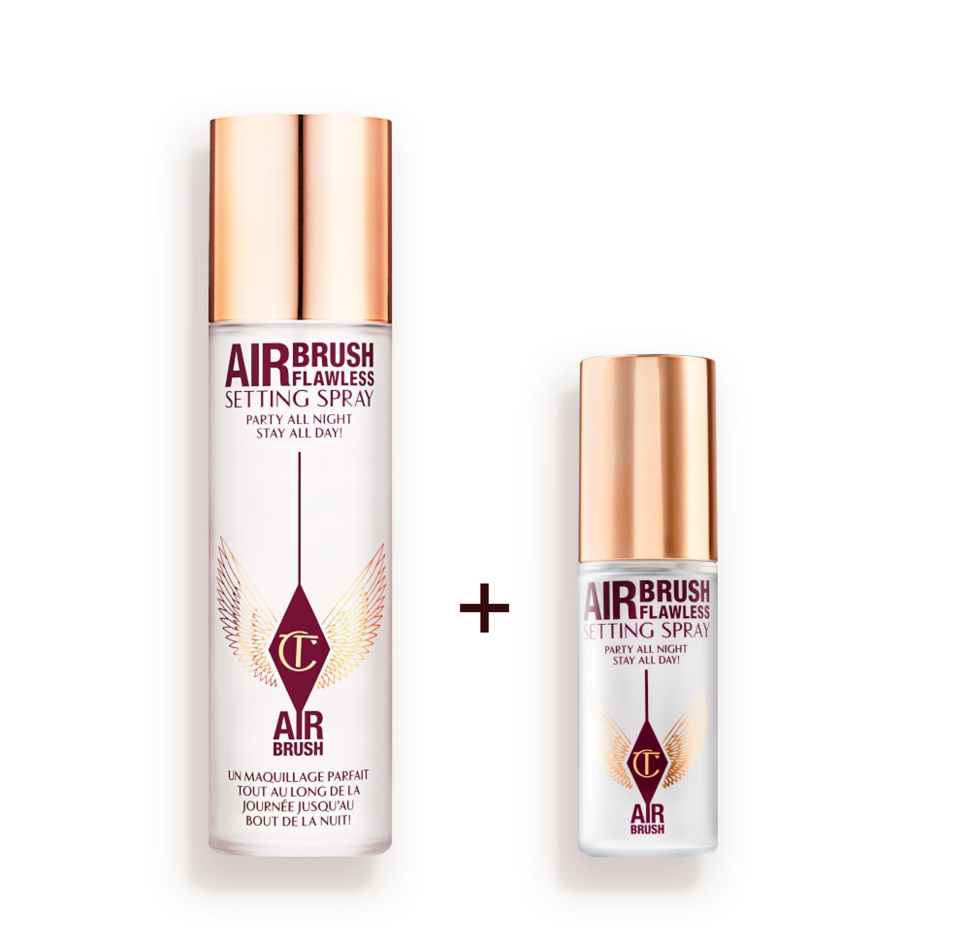 Airbrush Flawless 定妆喷雾 全尺寸+旅行装
