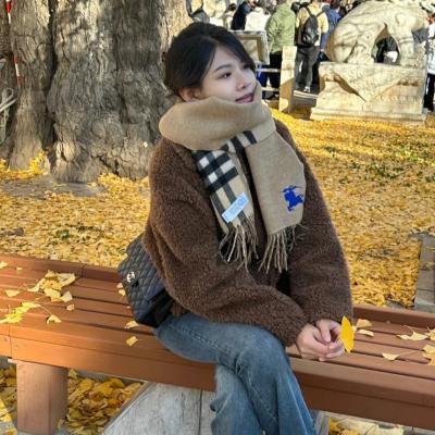 双面羊绒围巾