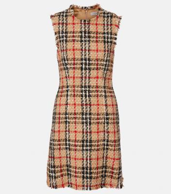 Burberry 格纹花呢迷你连衣裙