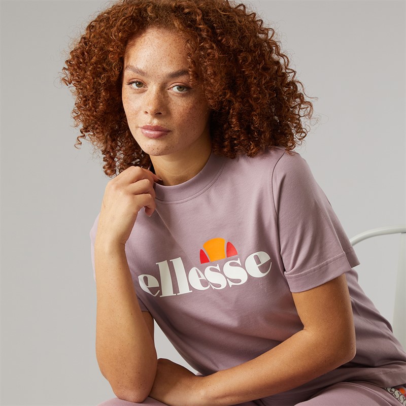 Ellesse 女士 Stauf Logo T恤 浅紫色