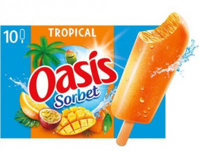 Oasis 热带鸡尾酒风味雪葩冰棒 10支