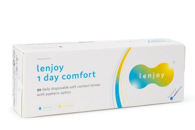Lenjoy 1日舒适（30片隐形眼镜）