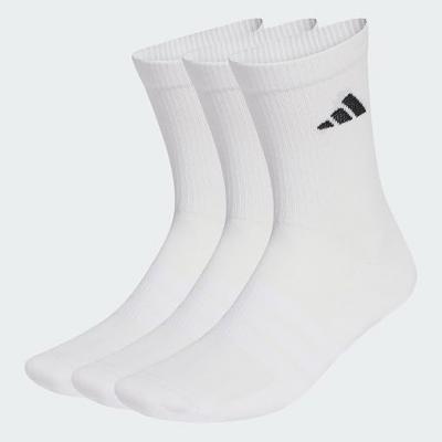 Adidas运动中筒袜3双装