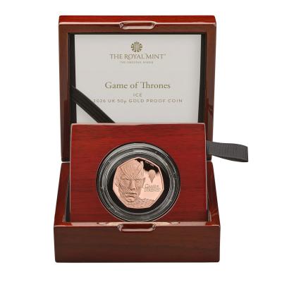 权力的游戏 50p 彩色纪念金币