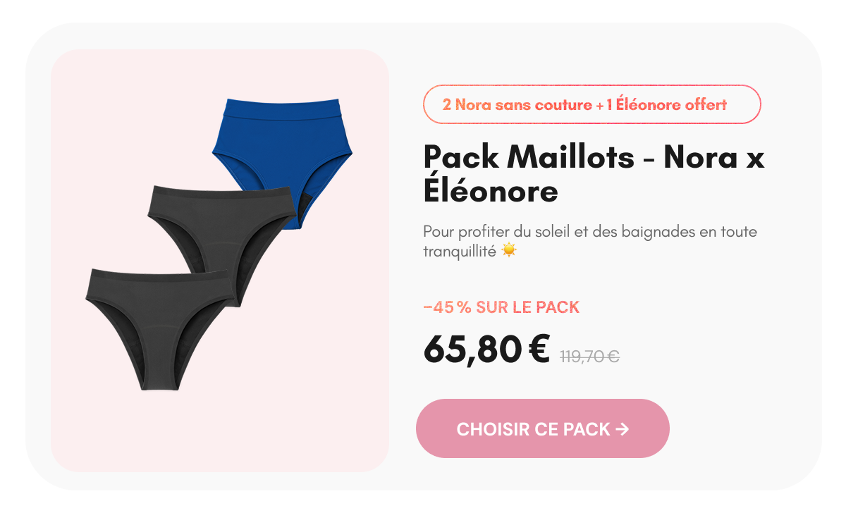 2个无缝Nora + 1个Eléonore（高腰）赠送