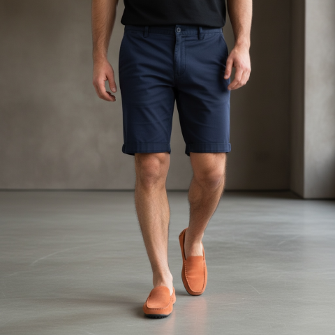 Ruckfield 海军蓝 Chino 短裤