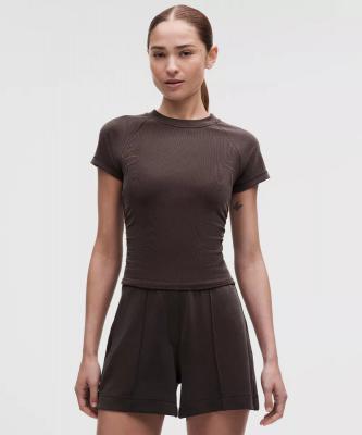 Lululemon Micro-Rib Softstreme 短款T恤