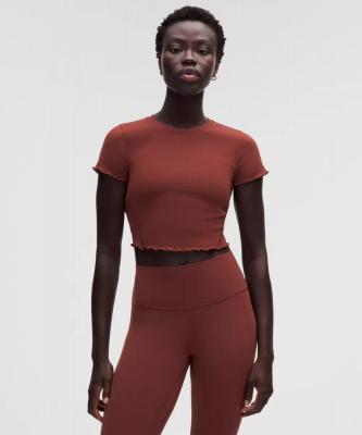 lululemon Align™ 荷叶边短袖上衣