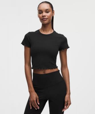 lululemon Align™ 荷叶边短款T恤