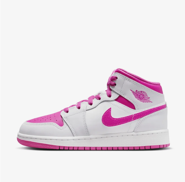 AJ1 玫红球鞋