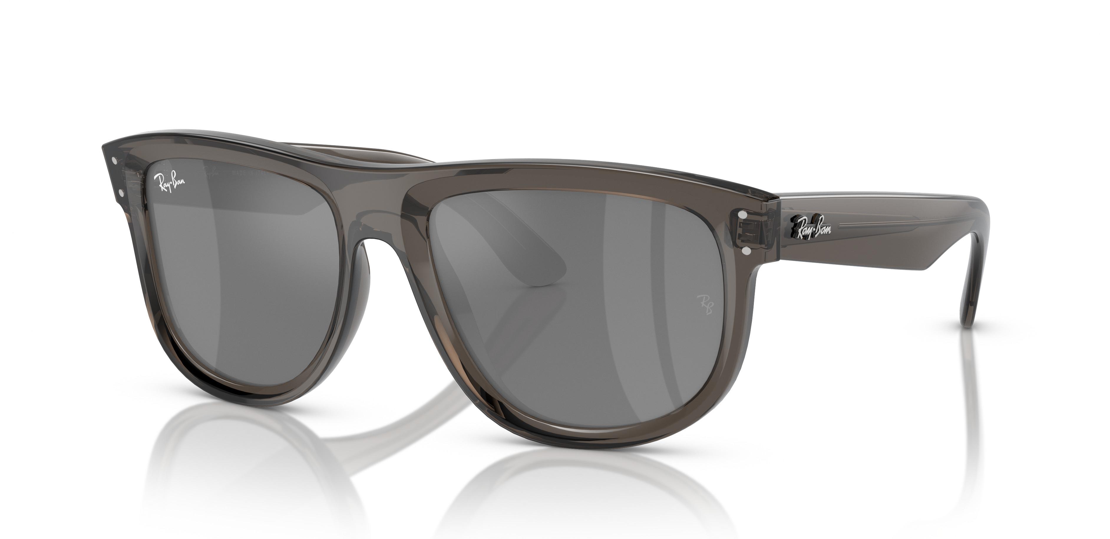 Ray-Ban RBR0501S 灰色透明银色太阳镜 56-18