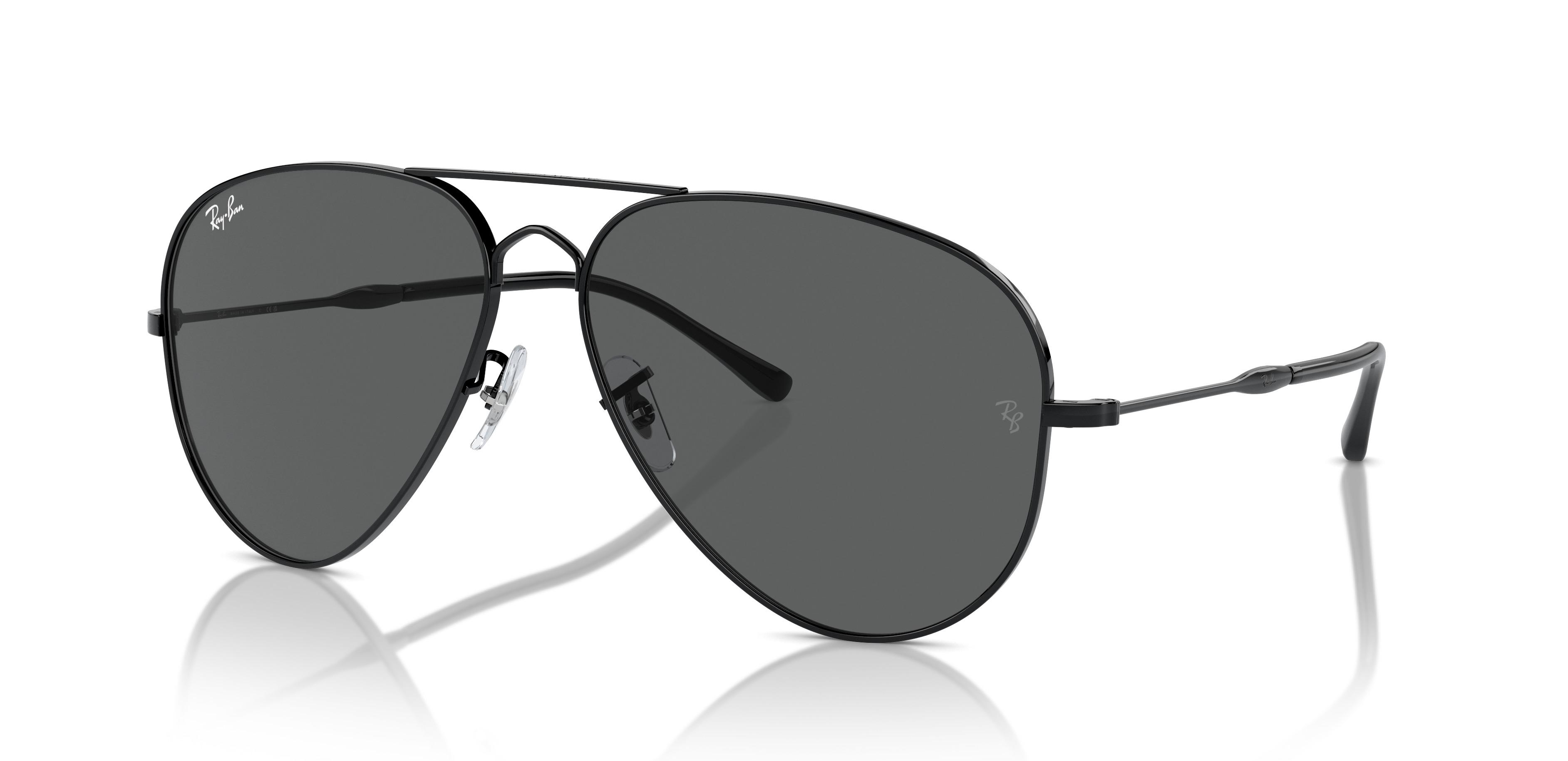 Ray-Ban RB3825 Old Aviator 58-14 黑灰太阳镜