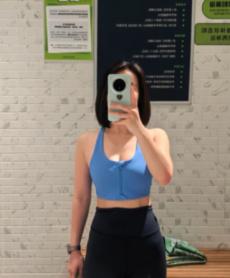 lululemon Energy 高强度拉链前扣运动内衣 B-G杯