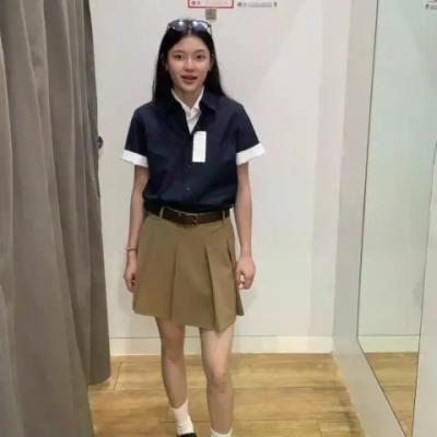 百褶裙裤