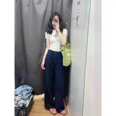  Pantalon Easy 混纺亚麻长裤