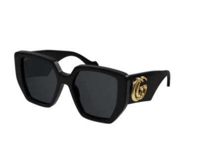 Gucci女士太阳镜黑灰色 GG0956S-003 
