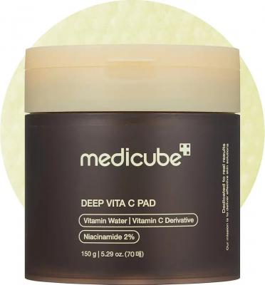 medicube Deep Vita C 柔肤棉片 70片