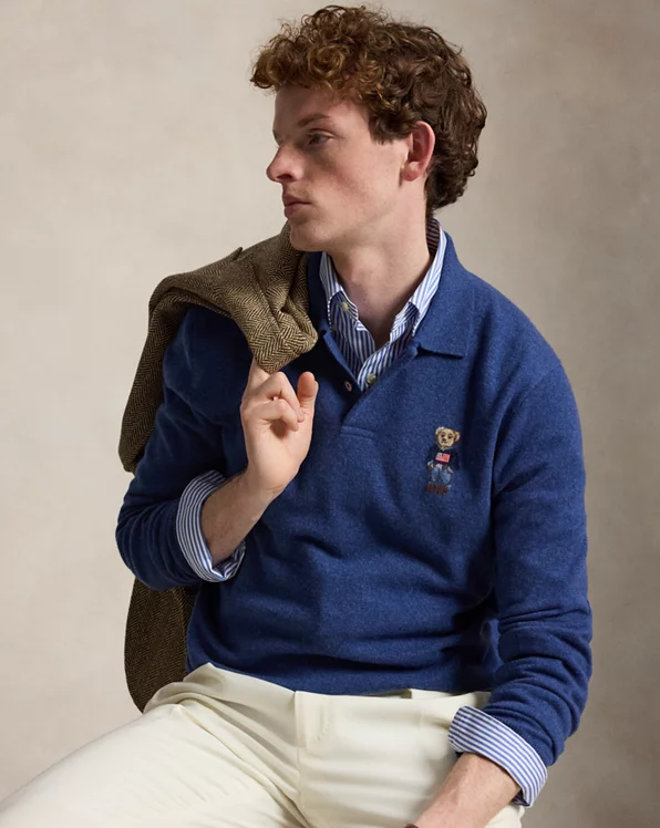 Polo Bear 羊绒套头衫