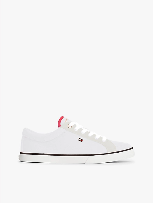 Canvas Enamel Flag Trainers