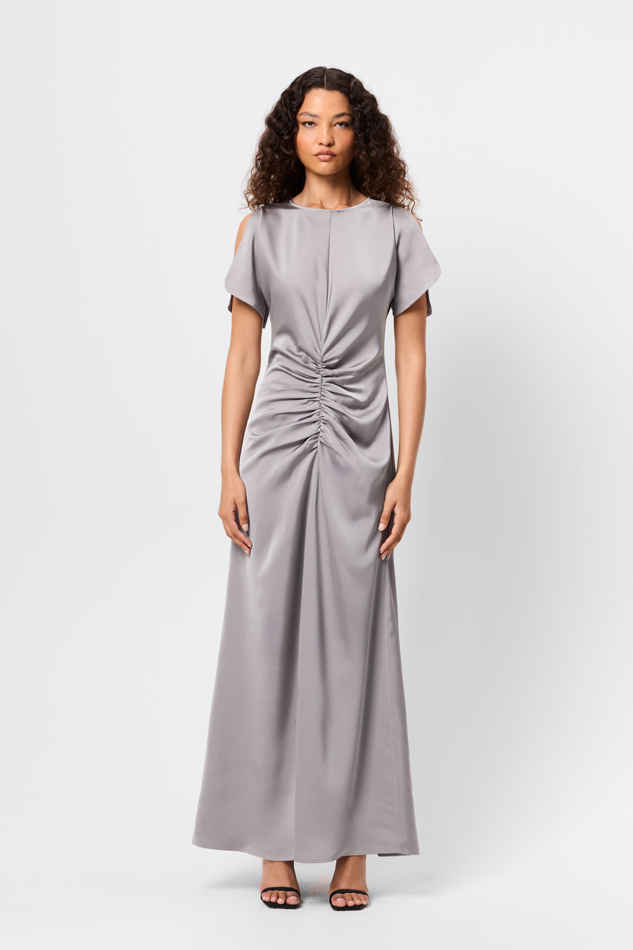Forgive & Forget Maxi Dress · Pewter