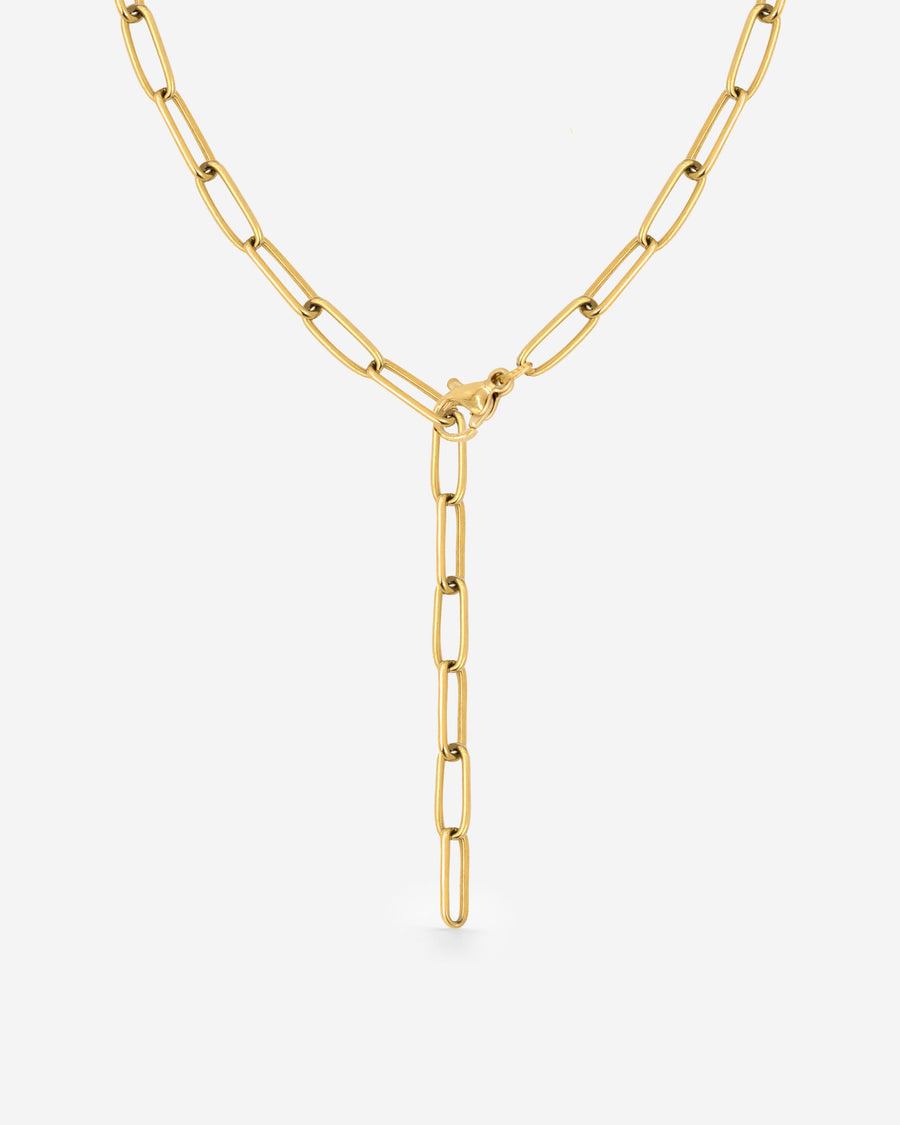 Honey Y-Necklace gold