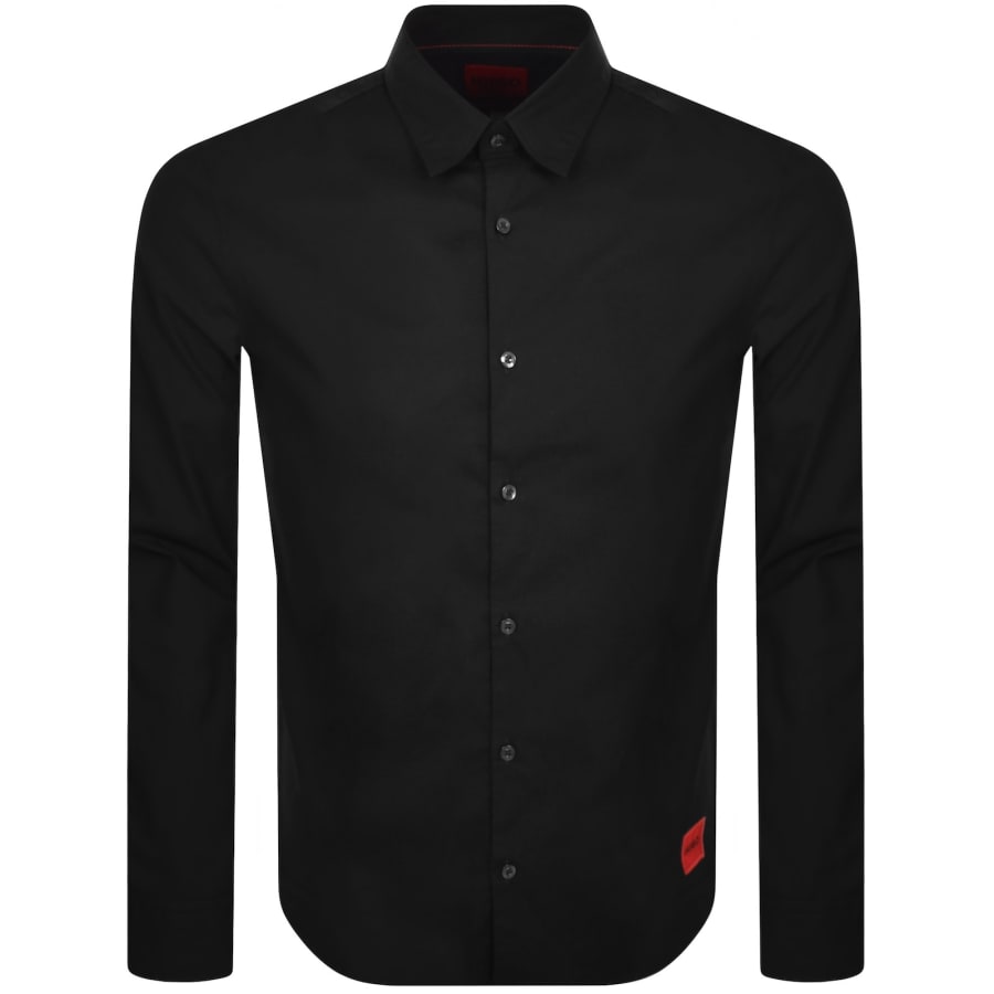 HUGO Ero3 W Long Sleeve Shirt Black