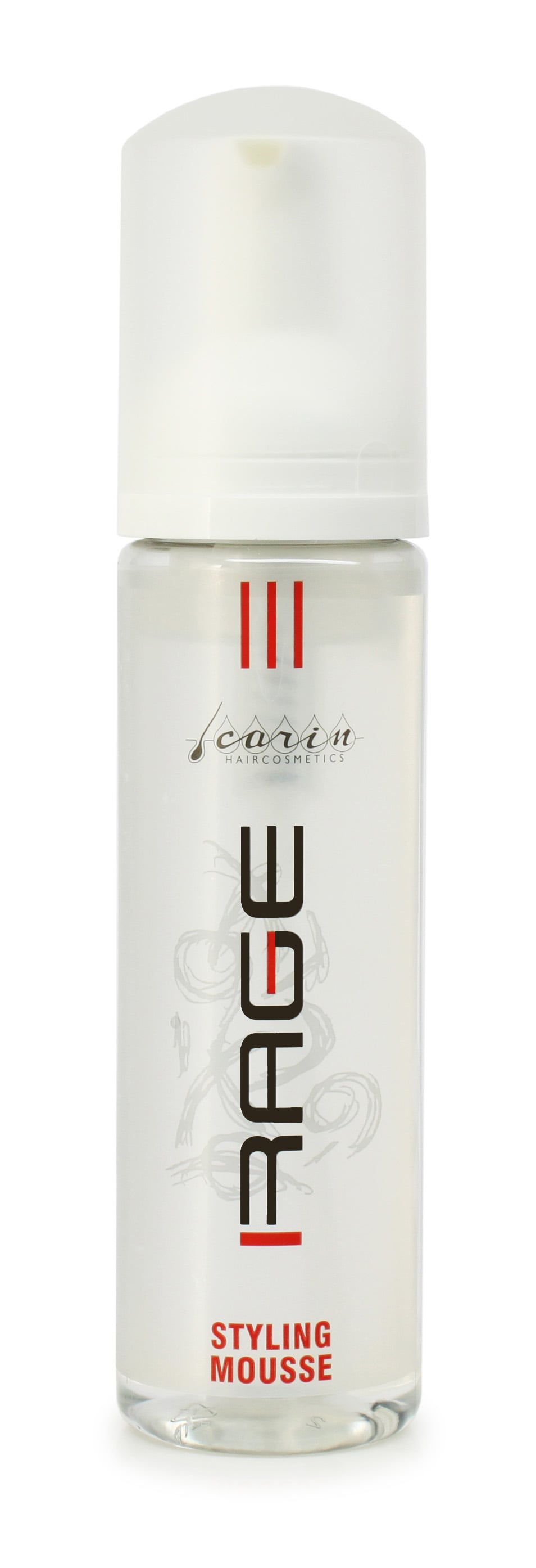 Carin Rage Styling Mousse Hold 4 - Shine 3 200ml