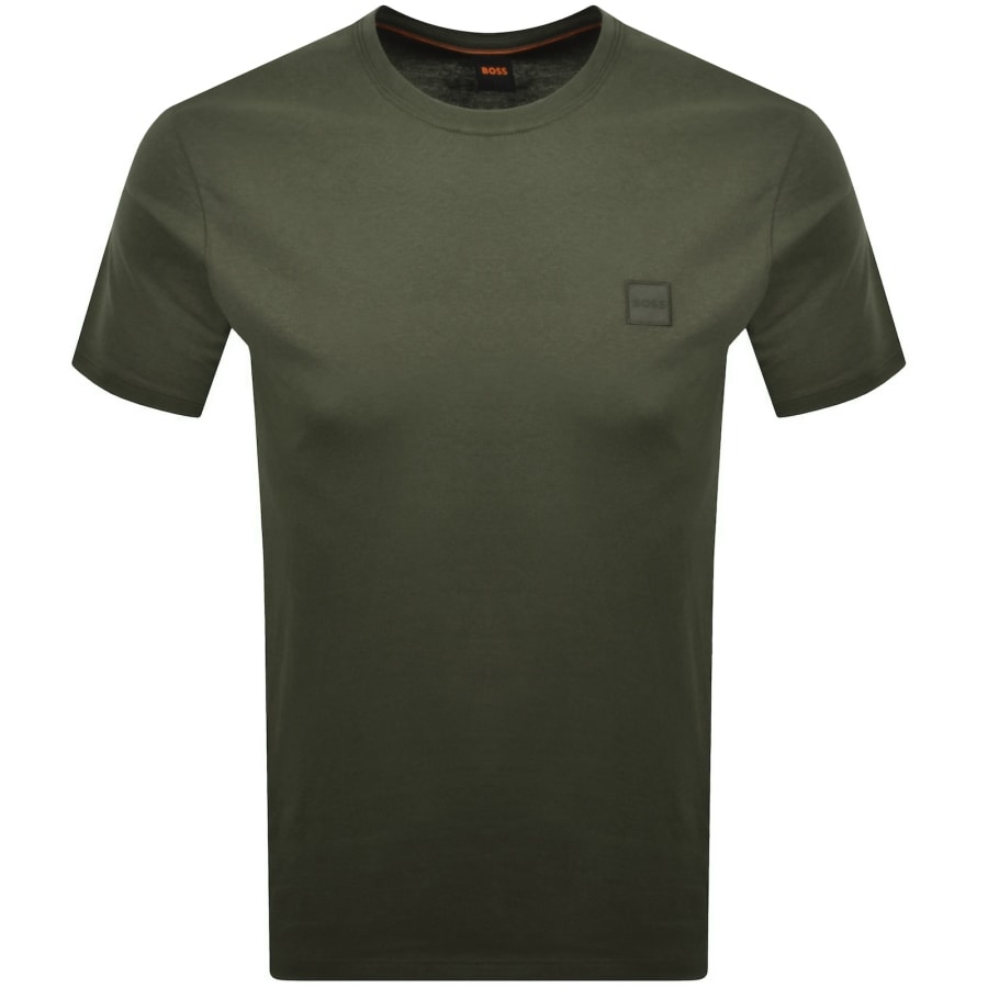 BOSS Tales T Shirt Green