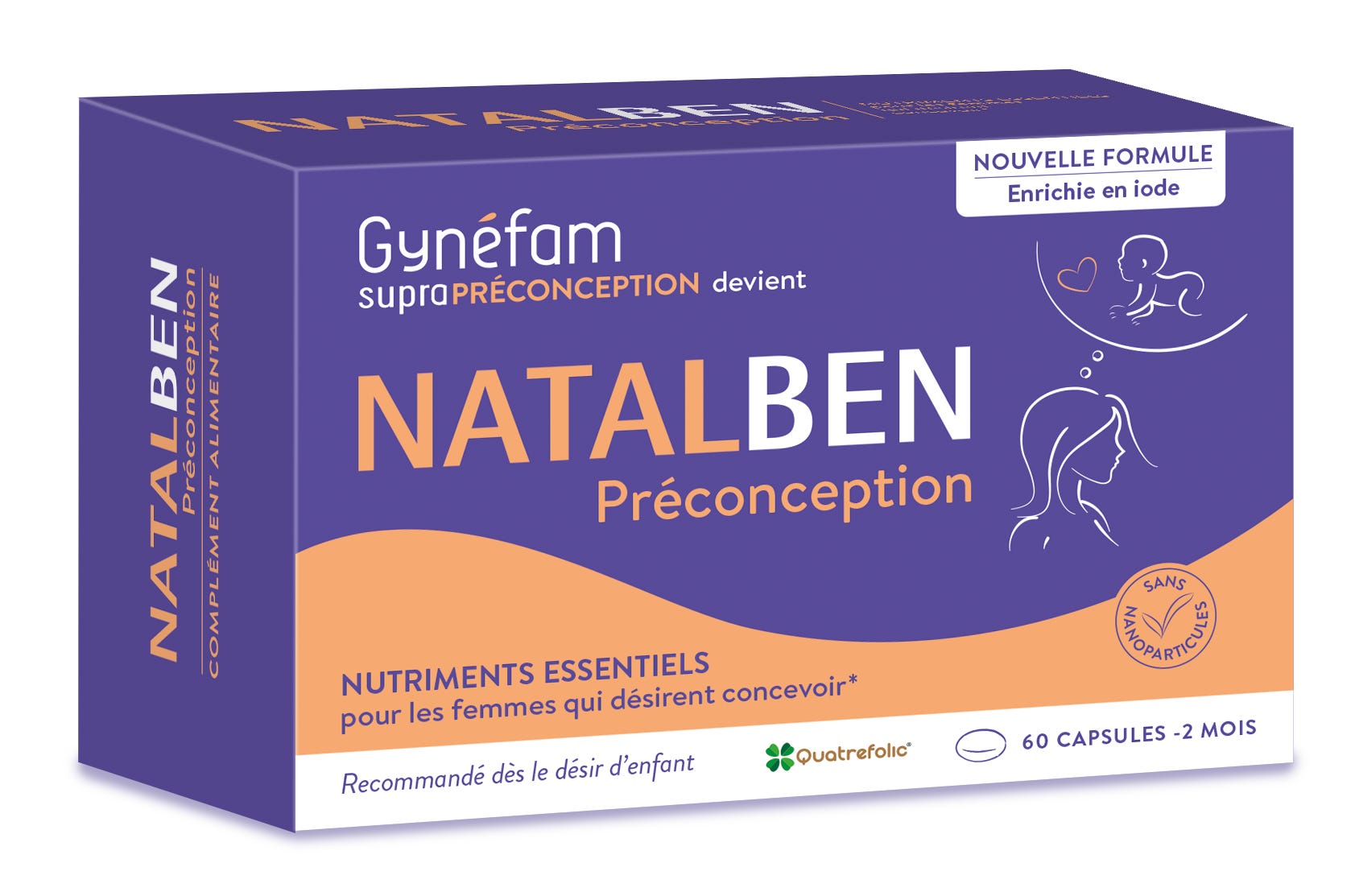 Effik Natalben Préconception 备孕胶囊 60 粒