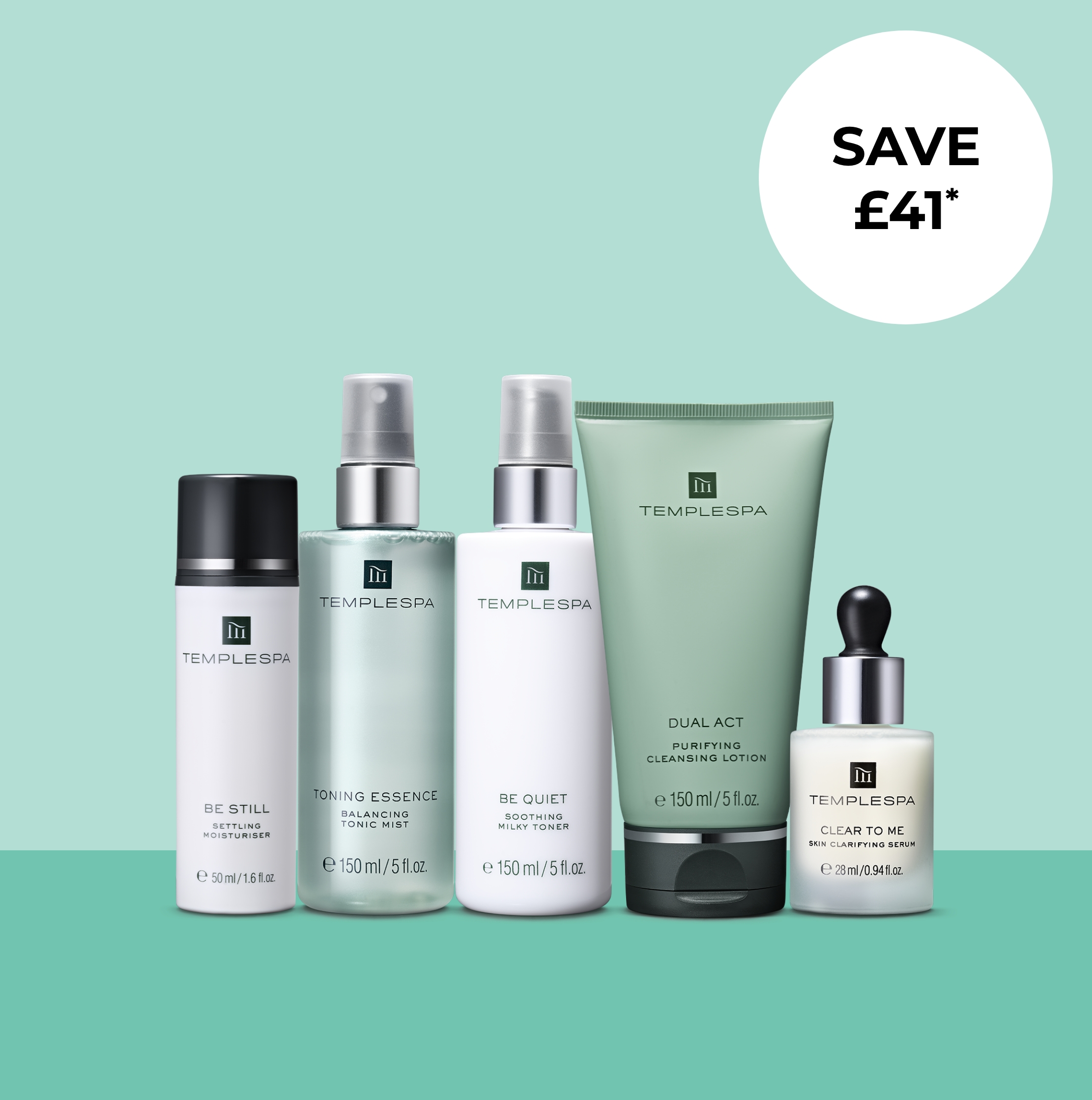 SKINCARE ESSENTIALS PLUS COLLECTION 基础五件组