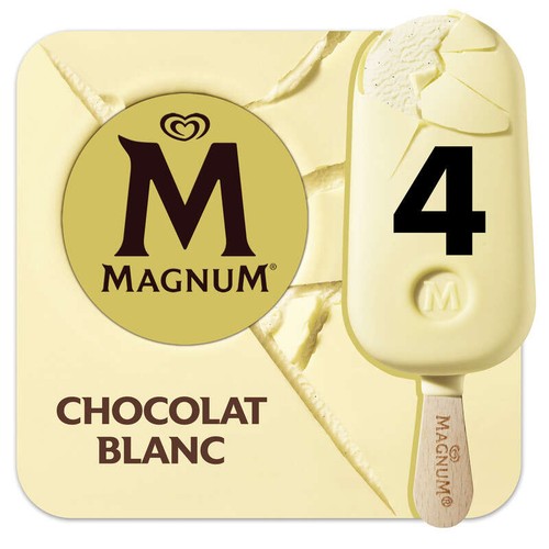 Magnum Chocolat Blanc 4x100ml