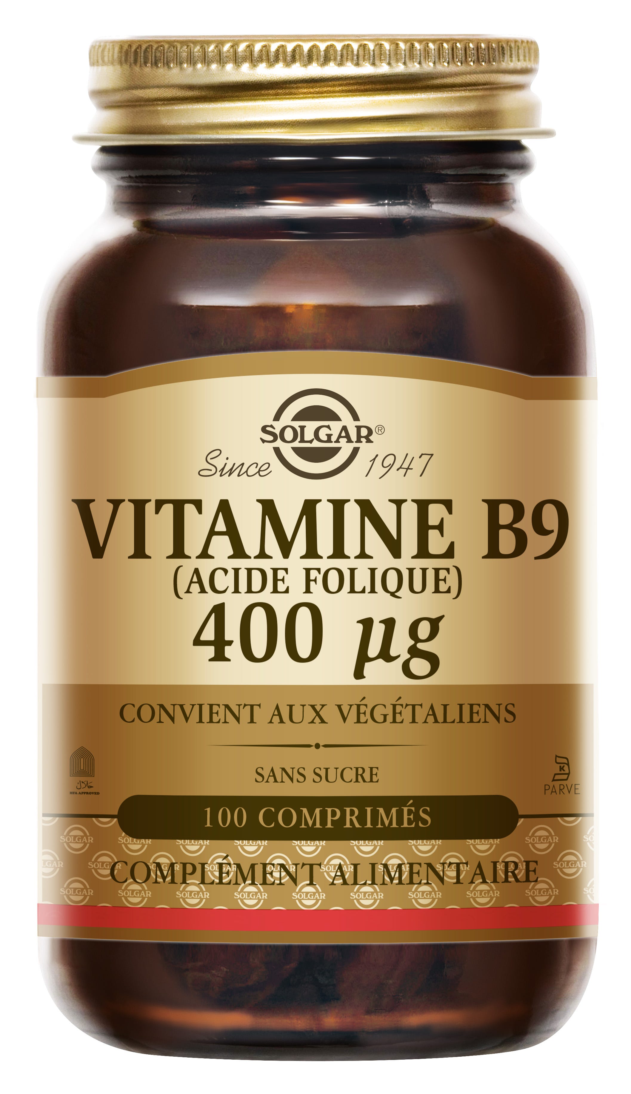 Solgar 叶酸 Vitamine B9 400µg 100 片