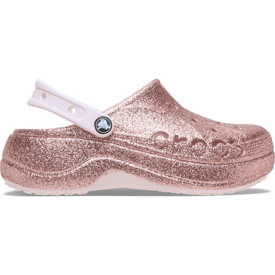 Baya Platform Glitter Clog厚底洞洞鞋