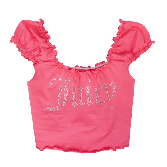 Juicy Couture Brodie Square Neck Lettuce Tank Top
