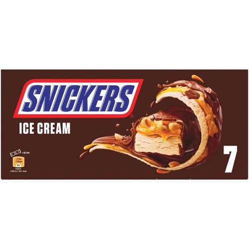 Snickers Barres Glacées x7