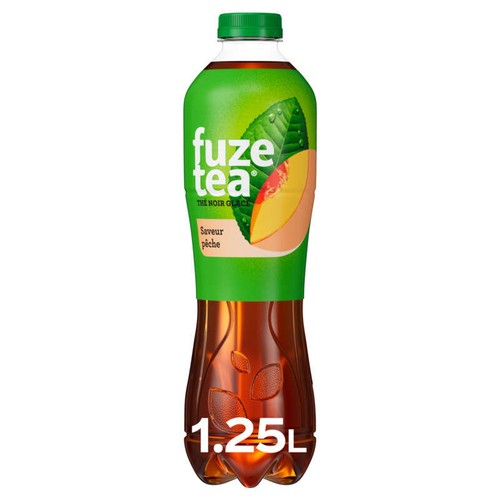 Fuze Tea 黑茶蜜桃味 1,25L