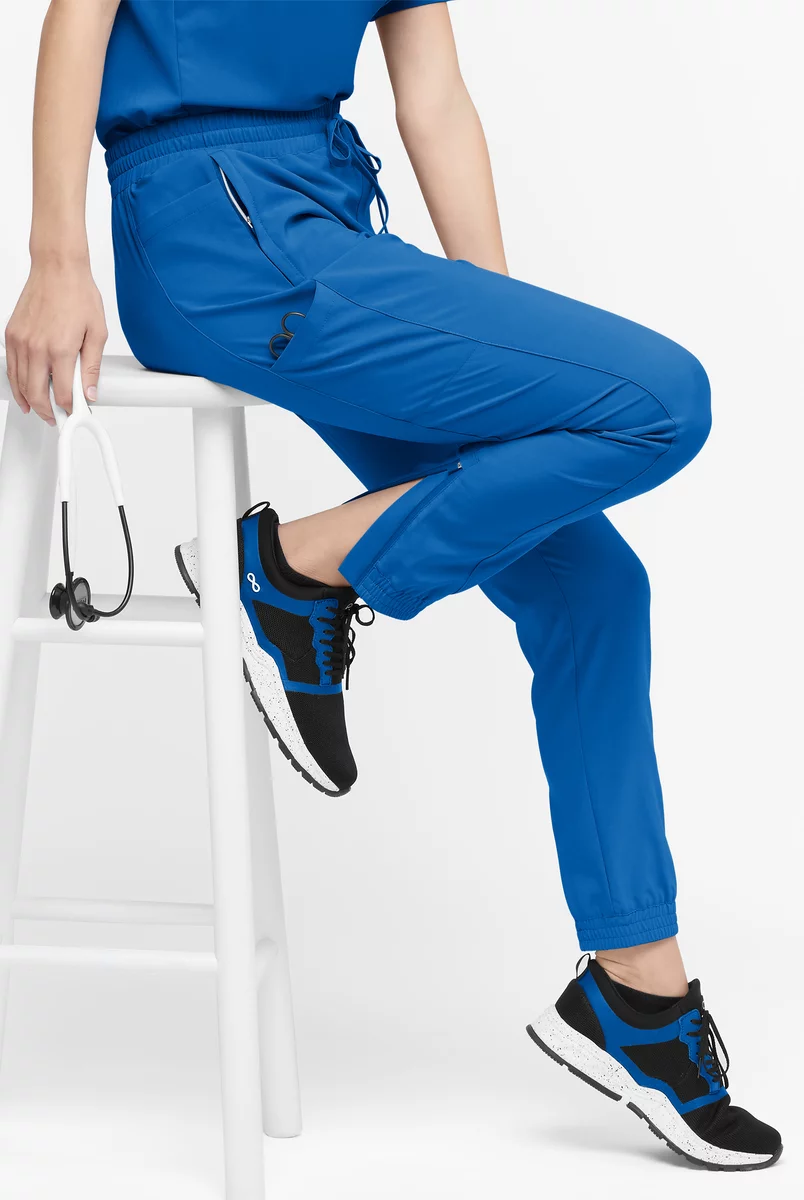 Easy STRETCH Kourtney Women's 5-Pocket Modern Slim Leg Jogger Scrub Pants